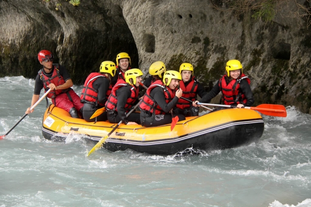 Rafting au Pays basque